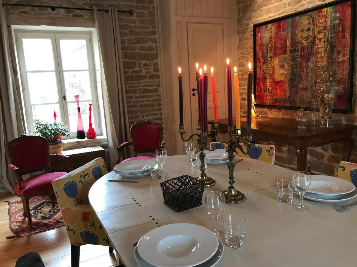 ホテル Le Relais De Scisse Saint-Gengoux-de-Scissé エクステリア 写真